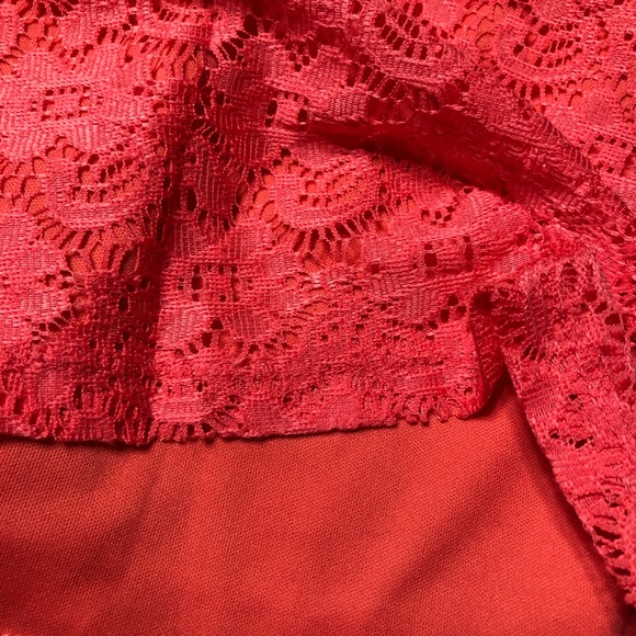 LIKE NEW Forever ME, lace high neck top, 12m - Picture 5 of 5